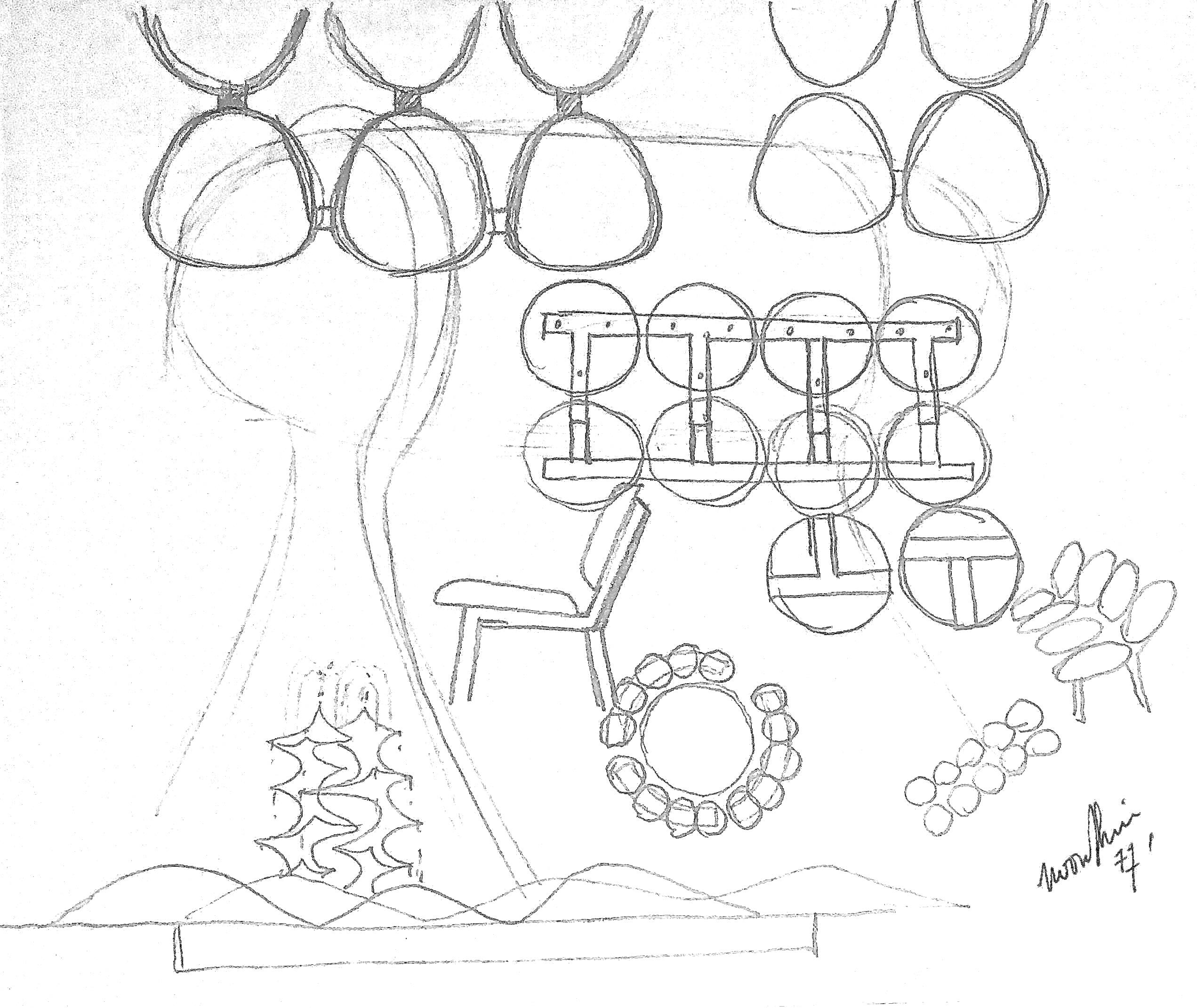 Moon Shin, Moon Shin Museum Sculptures & Design 1977 Moon Shin, Moon Shin Museum Sculptures & Design 1977