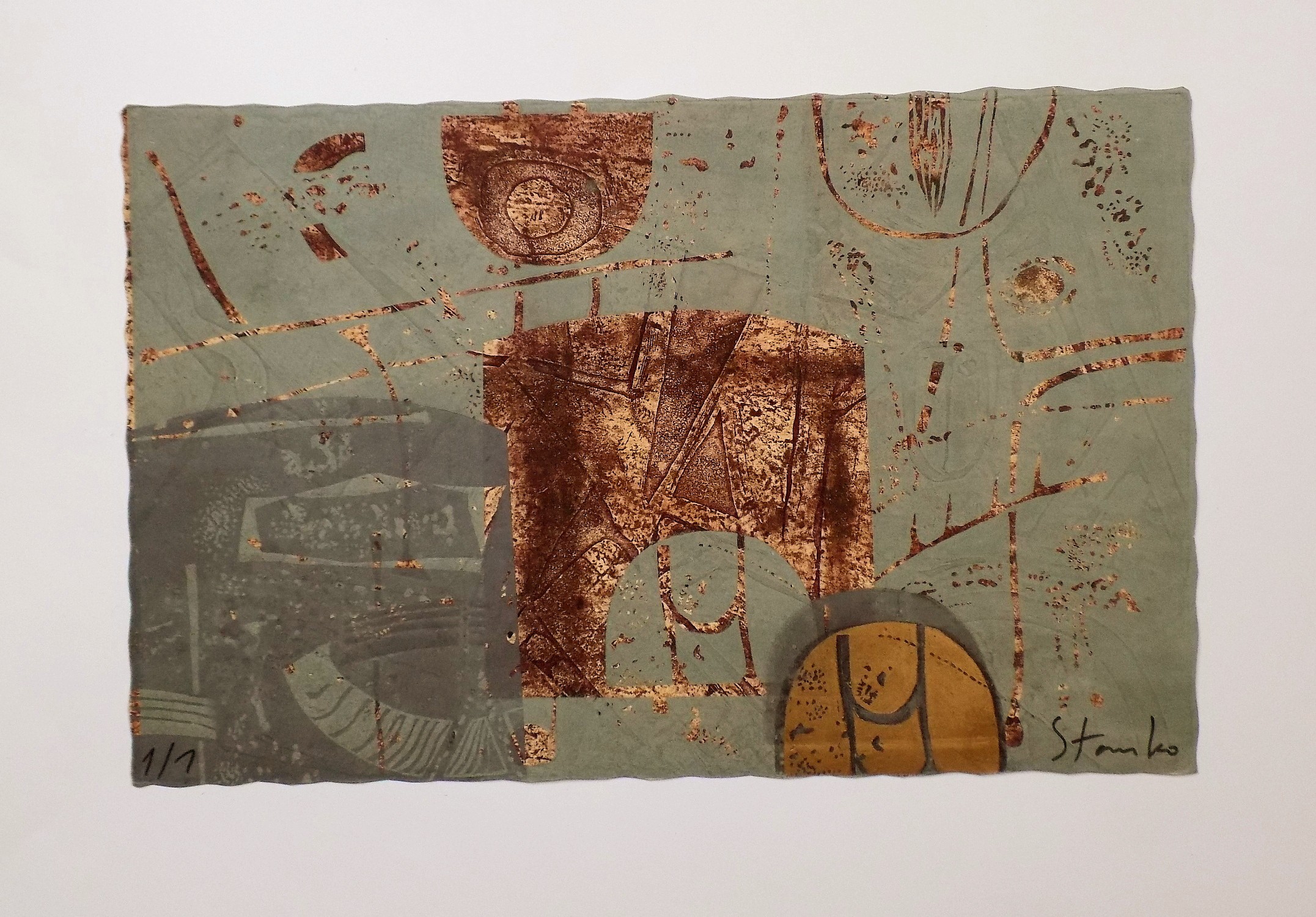 Stanislav Bojankov, Abstract landscape-II Stanislav Bojankov, Abstract landscape-II