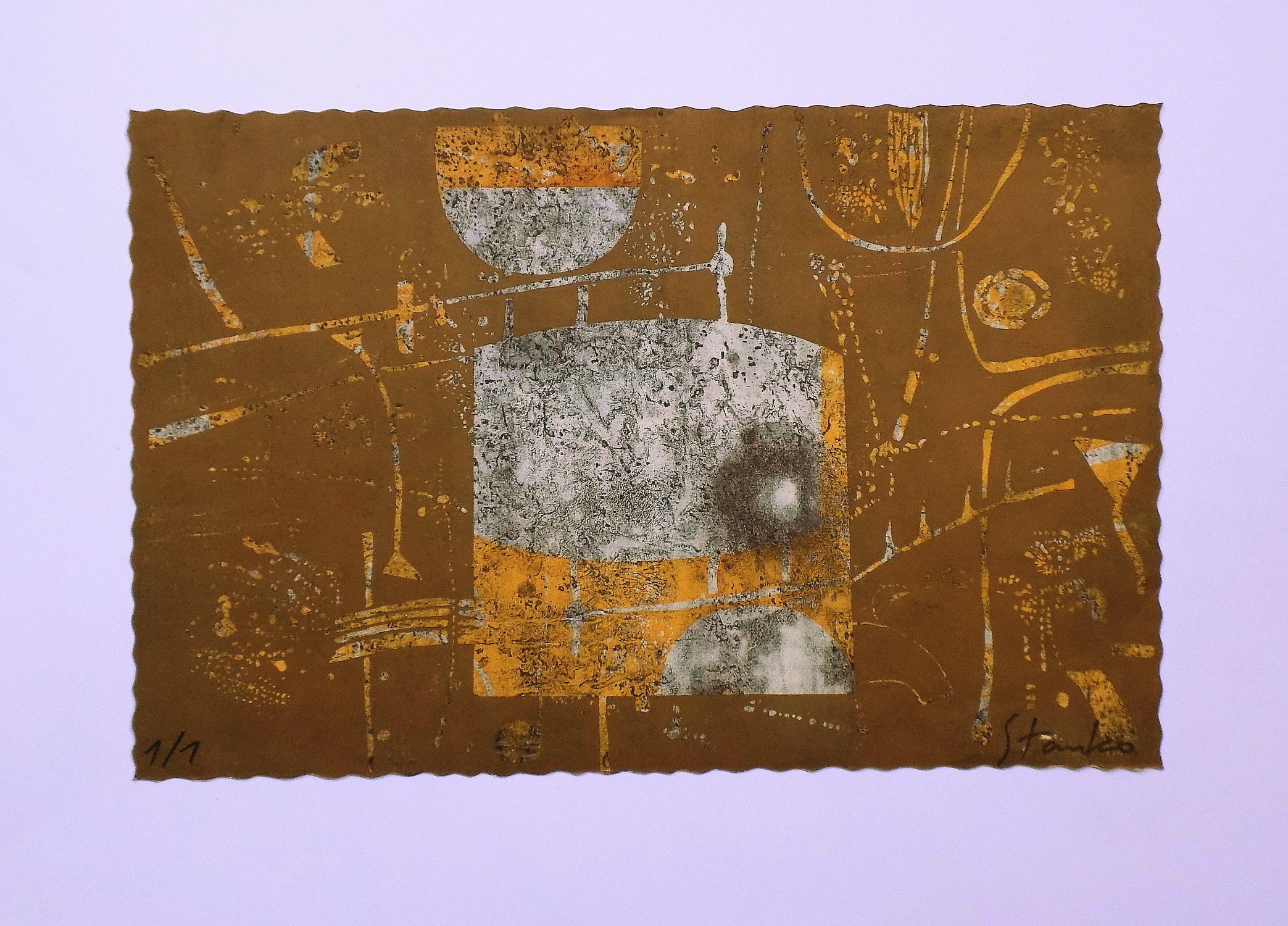 Stanislav Bojankov, Abstract landscape-III Stanislav Bojankov, Abstract landscape-III