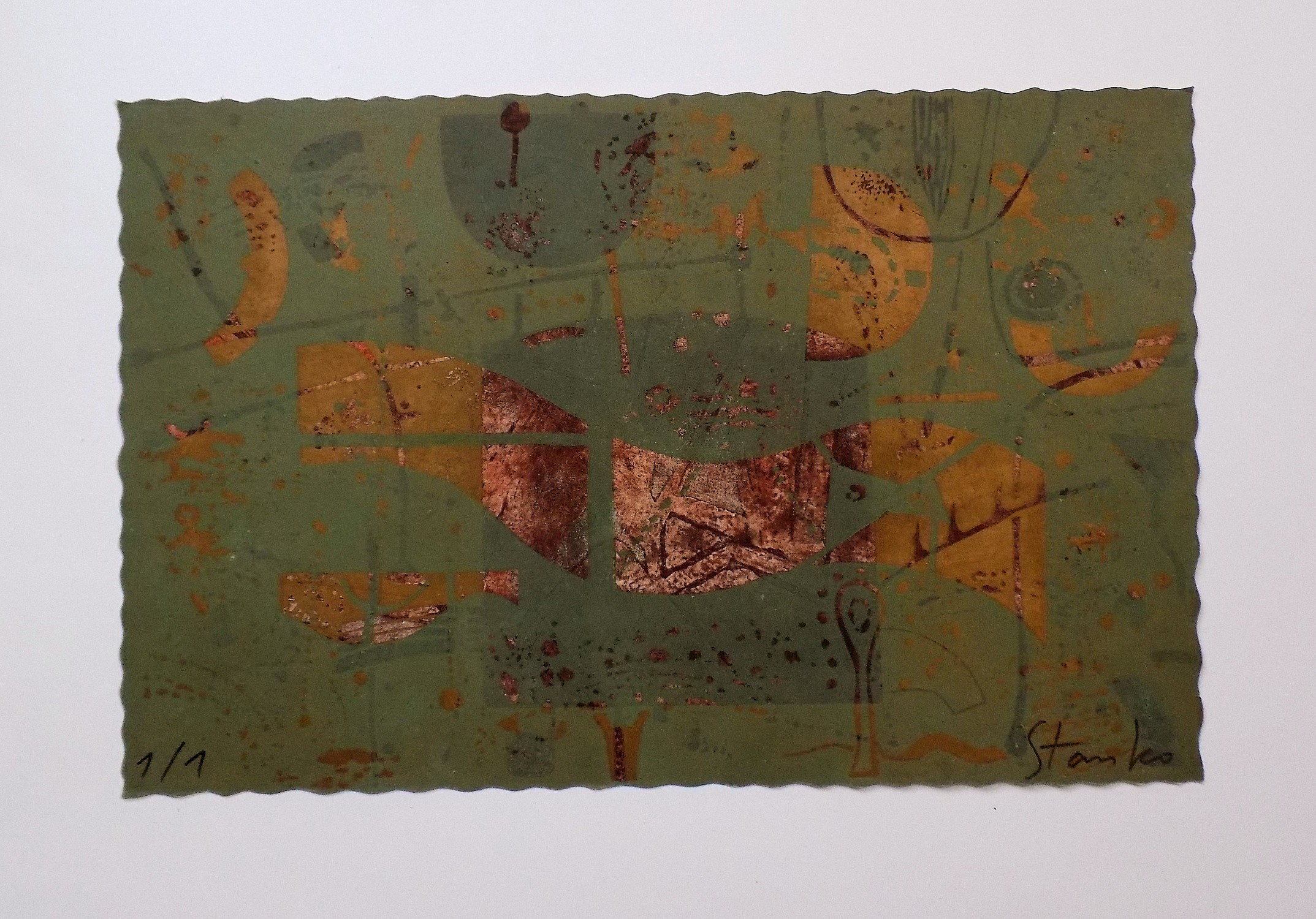 Stanislav Bojankov, Abstract landscape-IV Stanislav Bojankov, Abstract landscape-IV