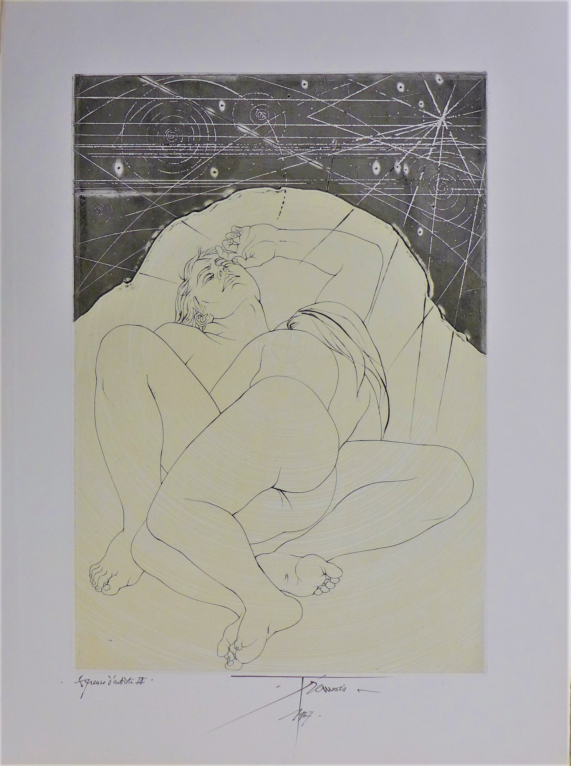 Pierre-Yves Trémois, Couple enlacé Pierre-Yves Trémois, Couple enlacé