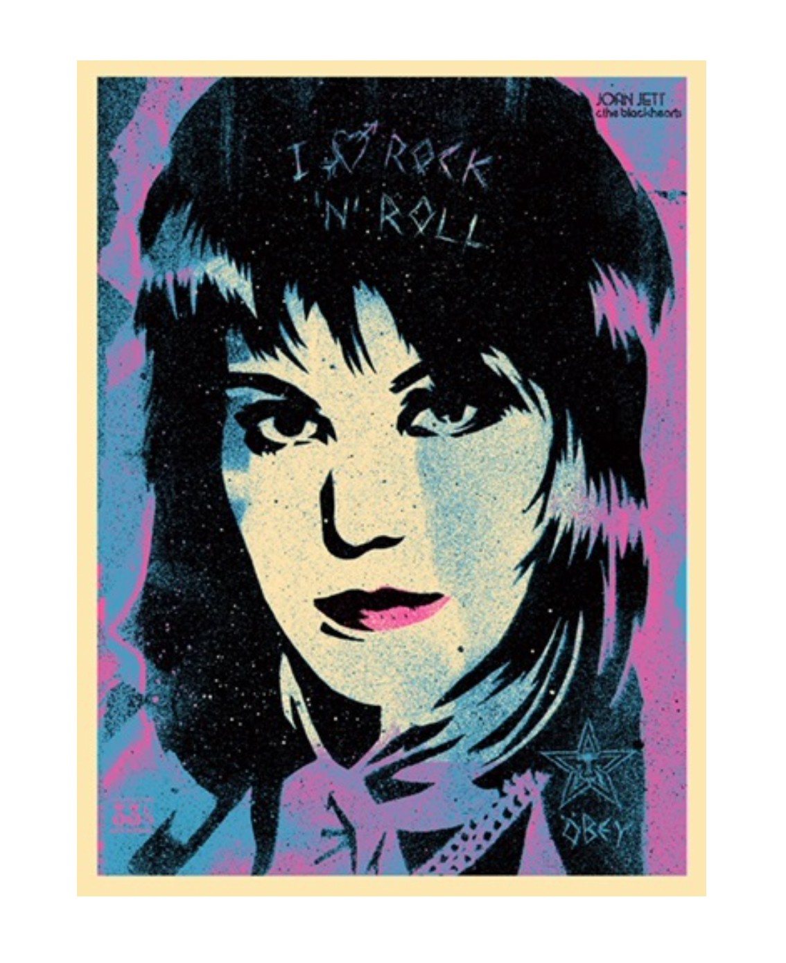 Shepard Fairey (Obey), I love Rock'n Roll Shepard Fairey (Obey), I love Rock'n Roll