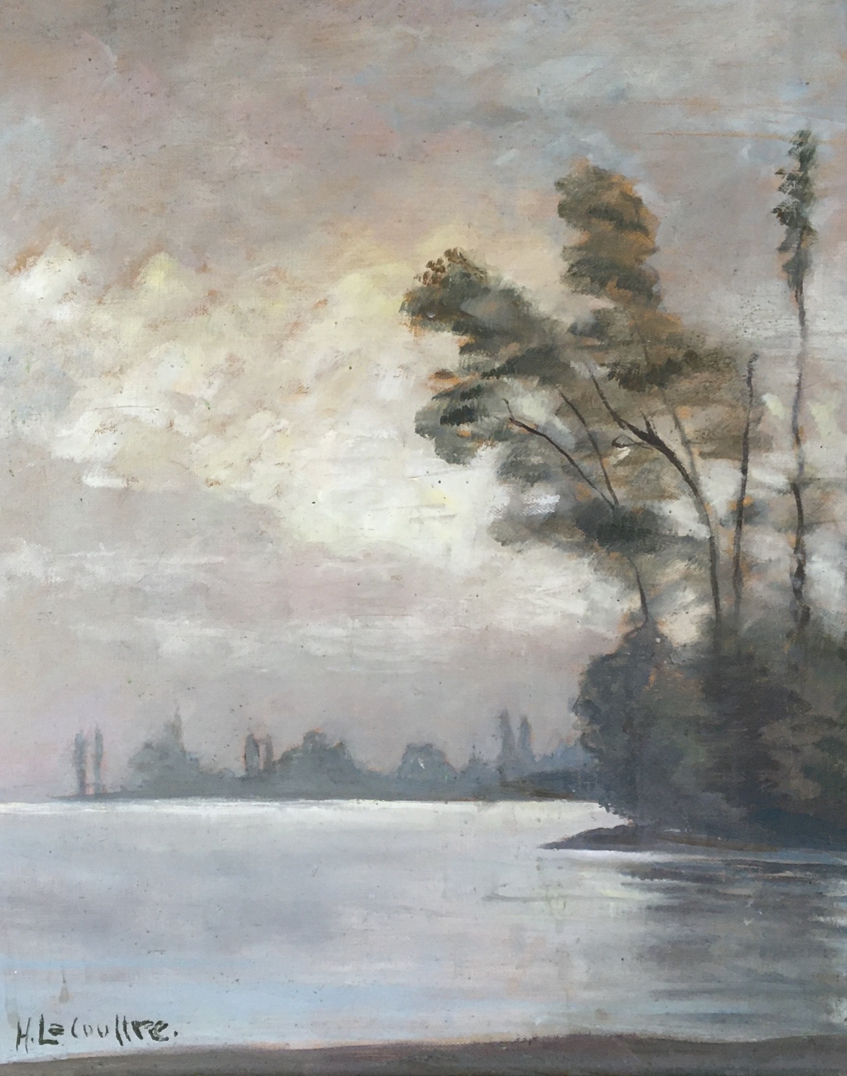 Henri Lecoultre, Vue sur le lac Henri Lecoultre, Vue sur le lac