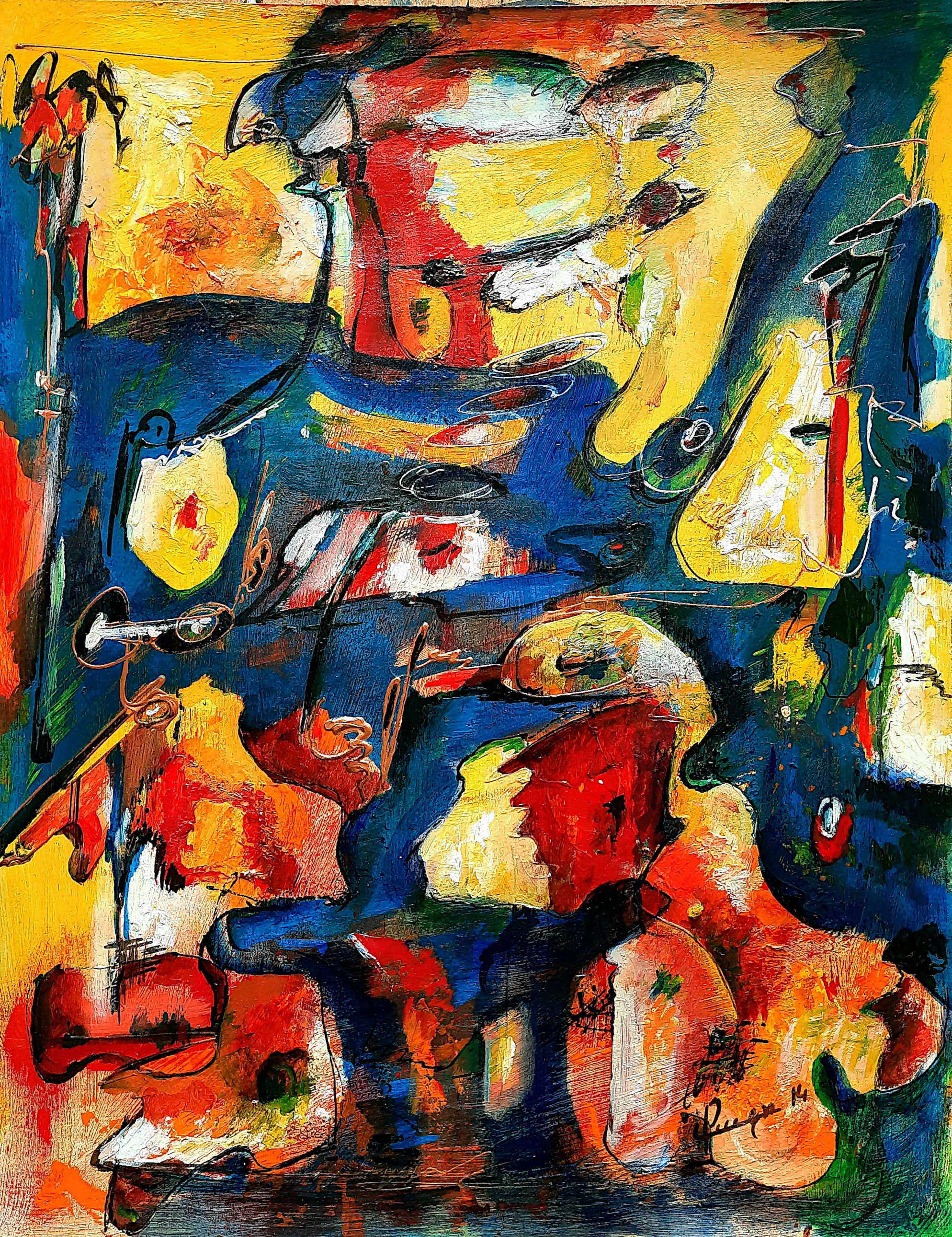 Kajazun (Kajo) Avetisyan, Abstraction IX Kajazun (Kajo) Avetisyan, Abstraction IX