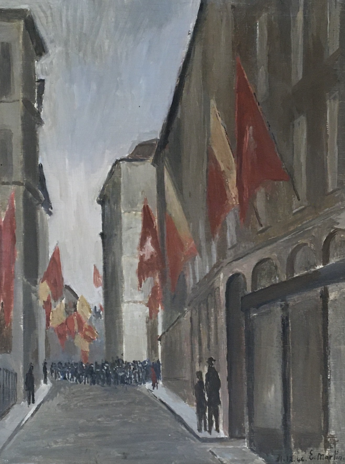 Eugène Louis Martin, Fête de la Restauration du 31 décembre, Genève Eugène Louis Martin, Fête de la Restauration du 31 décembre, Genève