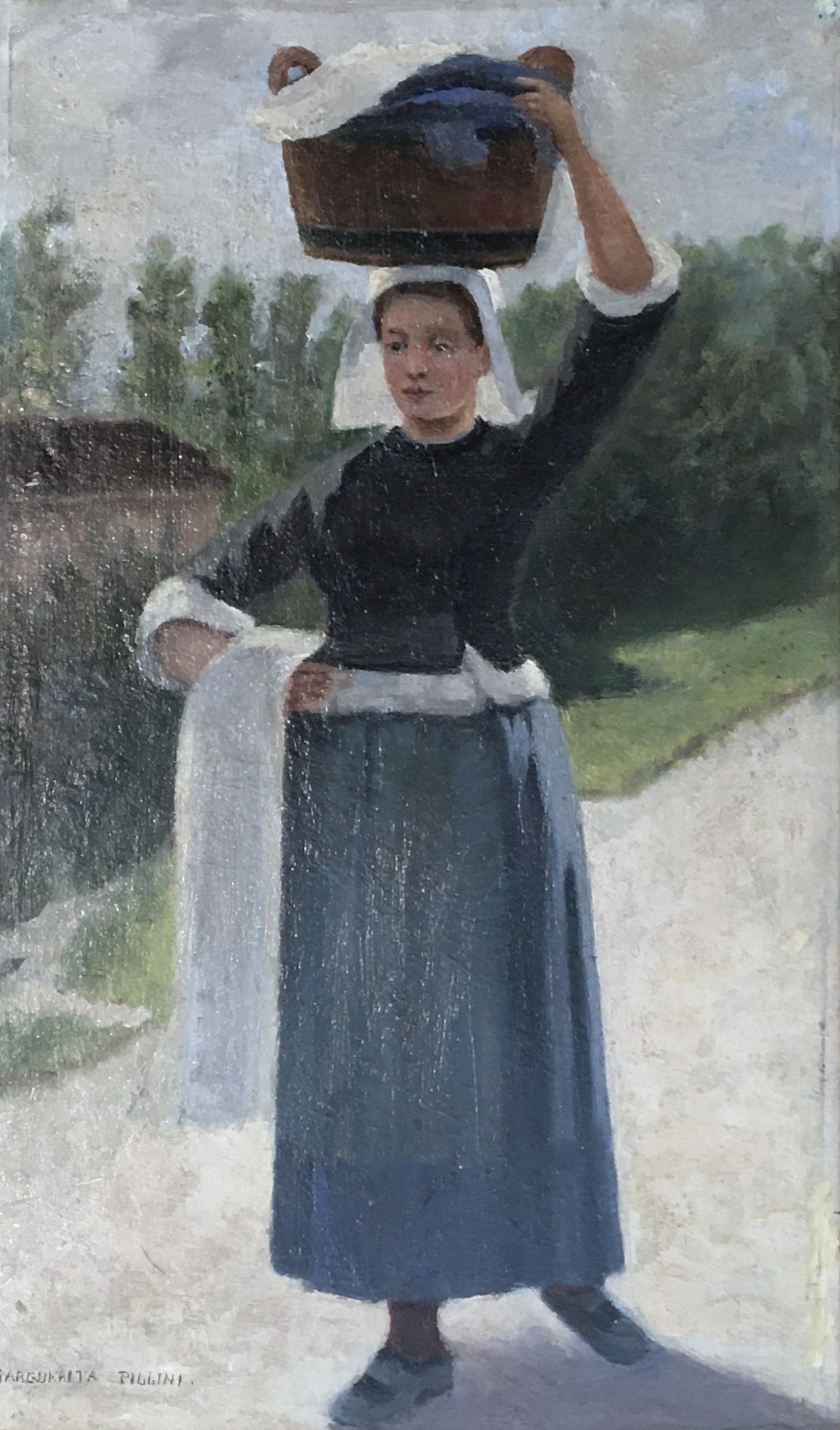 Marguerita Pillini, Lavandière bretonne Marguerita Pillini, Lavandière bretonne