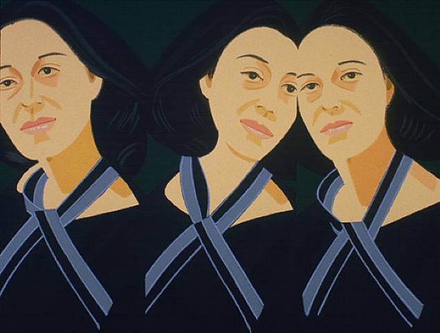 Alex Katz, Grey Ribbon | Ada 3 times from the Alex And Ada Suite Alex Katz, Grey Ribbon | Ada 3 times from the Alex And Ada Suite