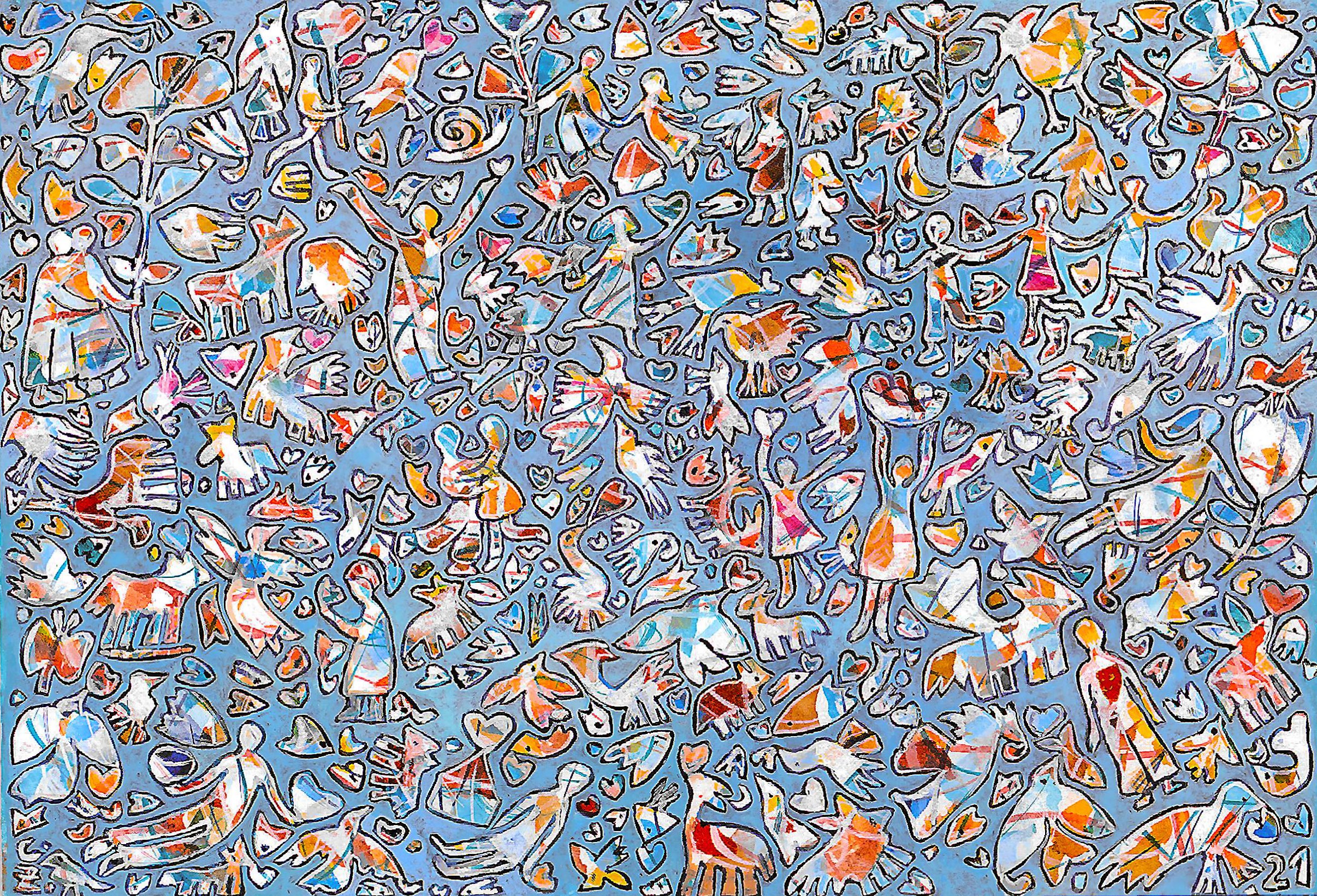Christine Zanella, Being is love / 346 Christine Zanella, Being is love / 346
