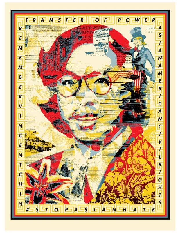 Shepard Fairey (Obey), In honor of Vincent Jen Chin Shepard Fairey (Obey), In honor of Vincent Jen Chin