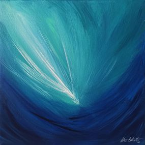 Painting, Blue Lights, Antonio Bettuelli