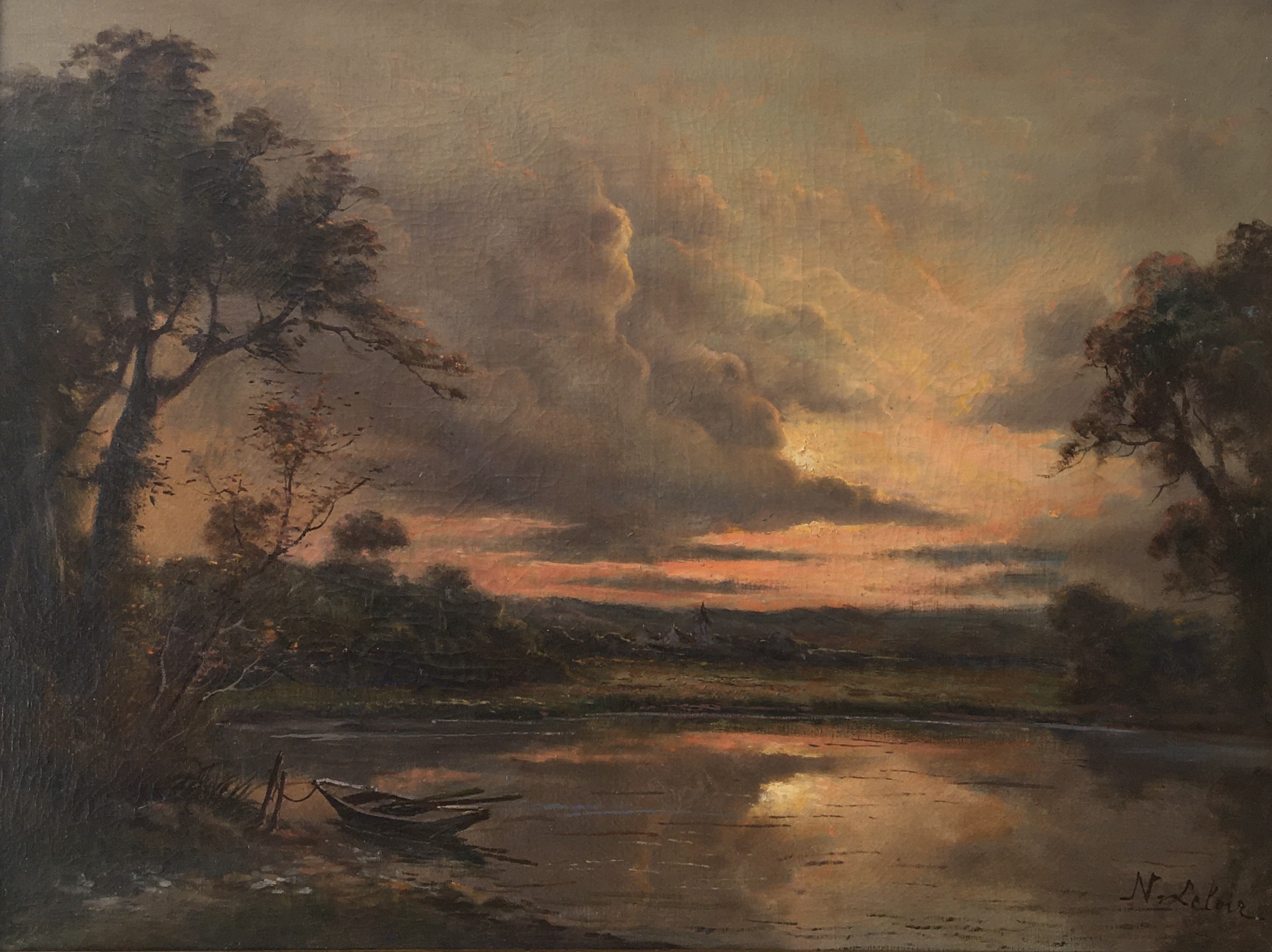 N. Leloir, Coucher de soleil N. Leloir, Coucher de soleil