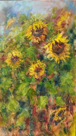 Peinture, Sunflowers, Alexandra Laskina
