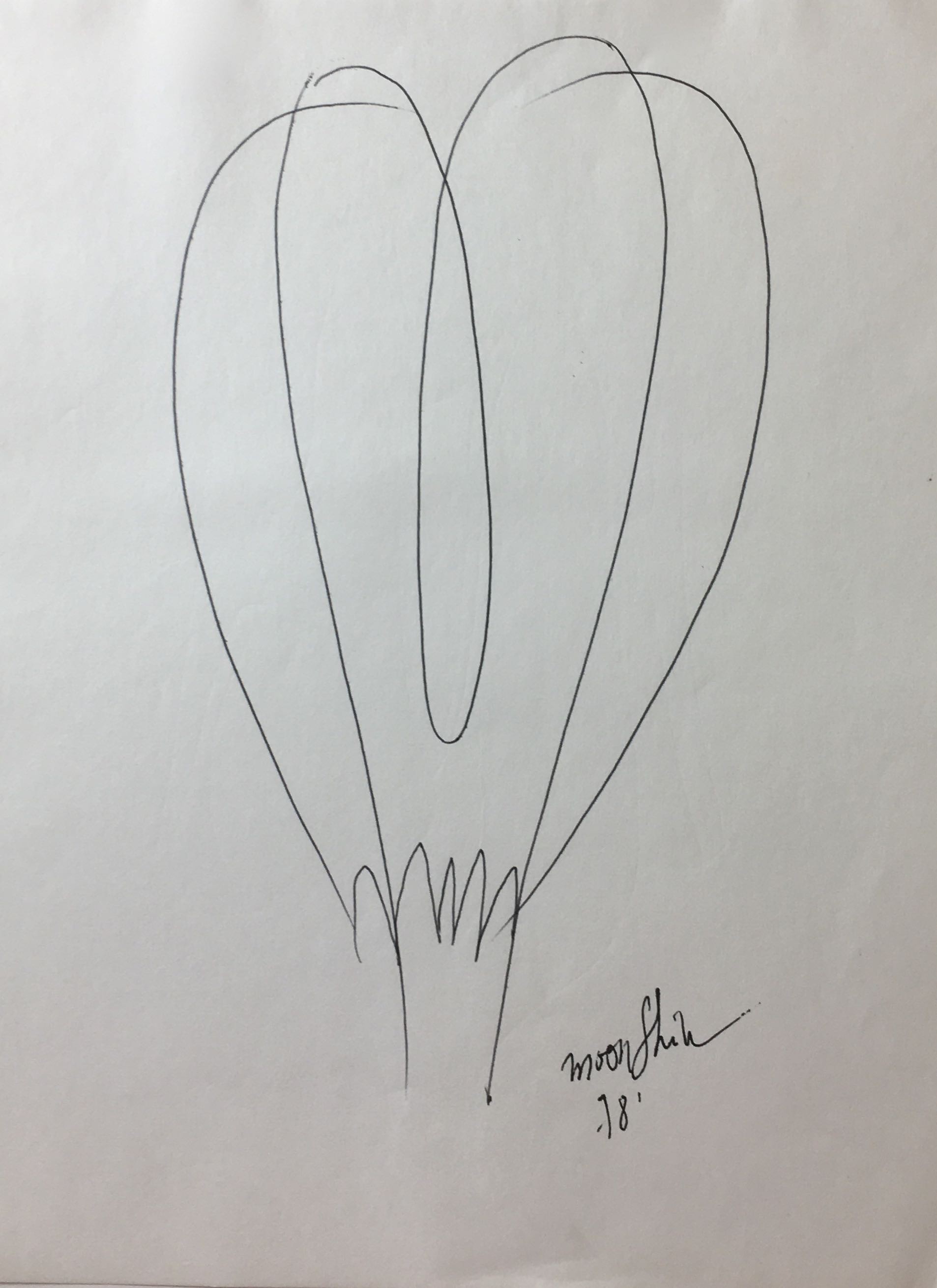 Moon Shin, Balloon Black Sculpture 1978 Moon Shin, Balloon Black Sculpture 1978