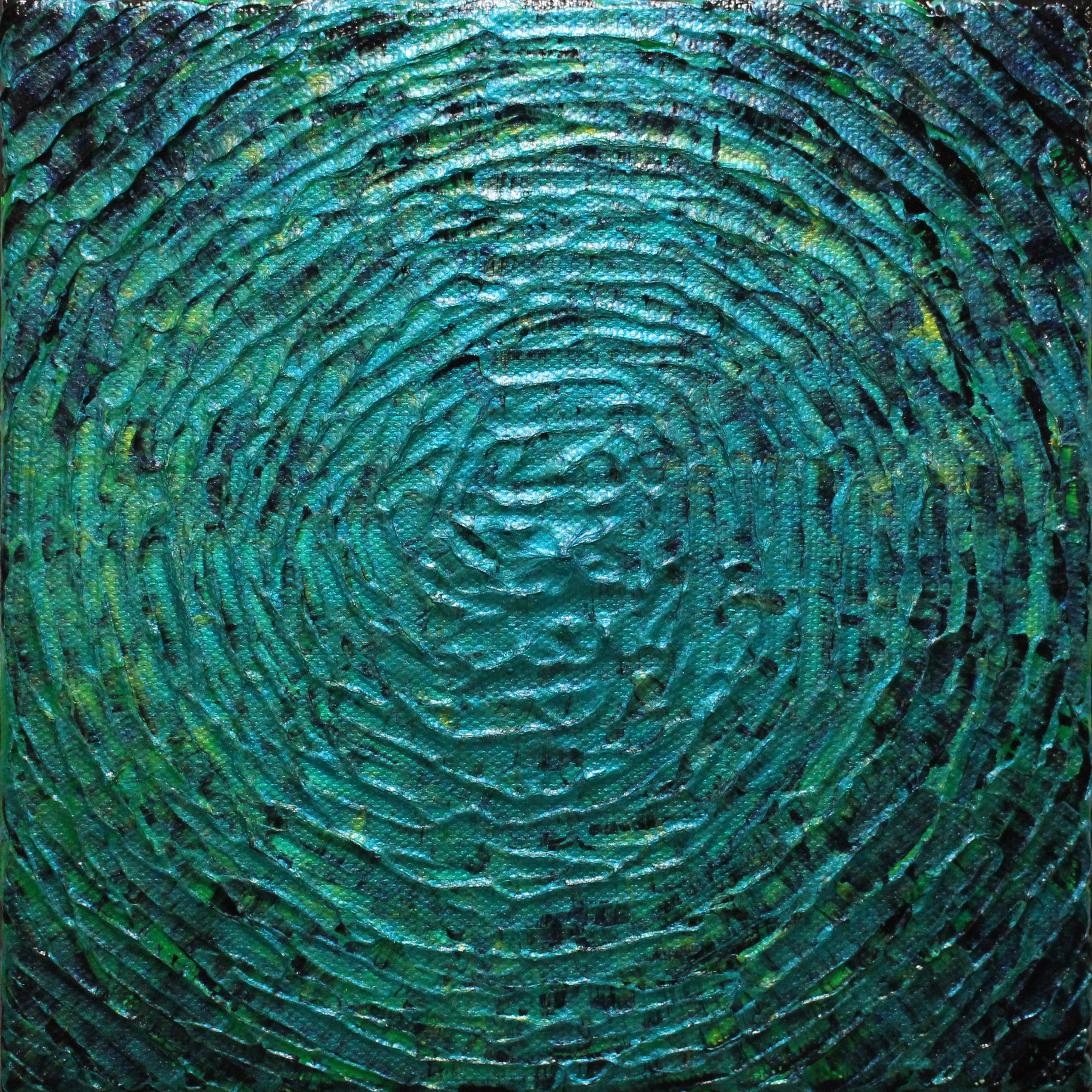 Jonathan Pradillon, Petit éclat bleu vert iridescent Jonathan Pradillon, Petit éclat bleu vert iridescent