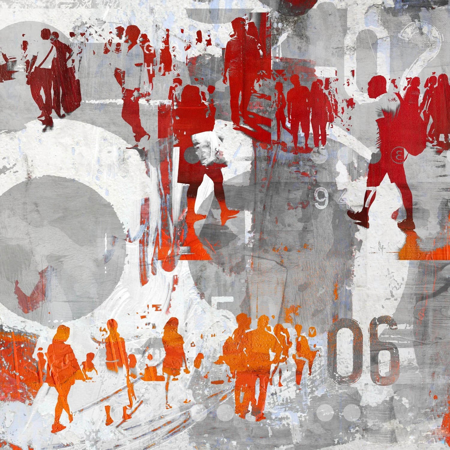 Sven Pfrommer, Human Crowd VII Sven Pfrommer, Human Crowd VII