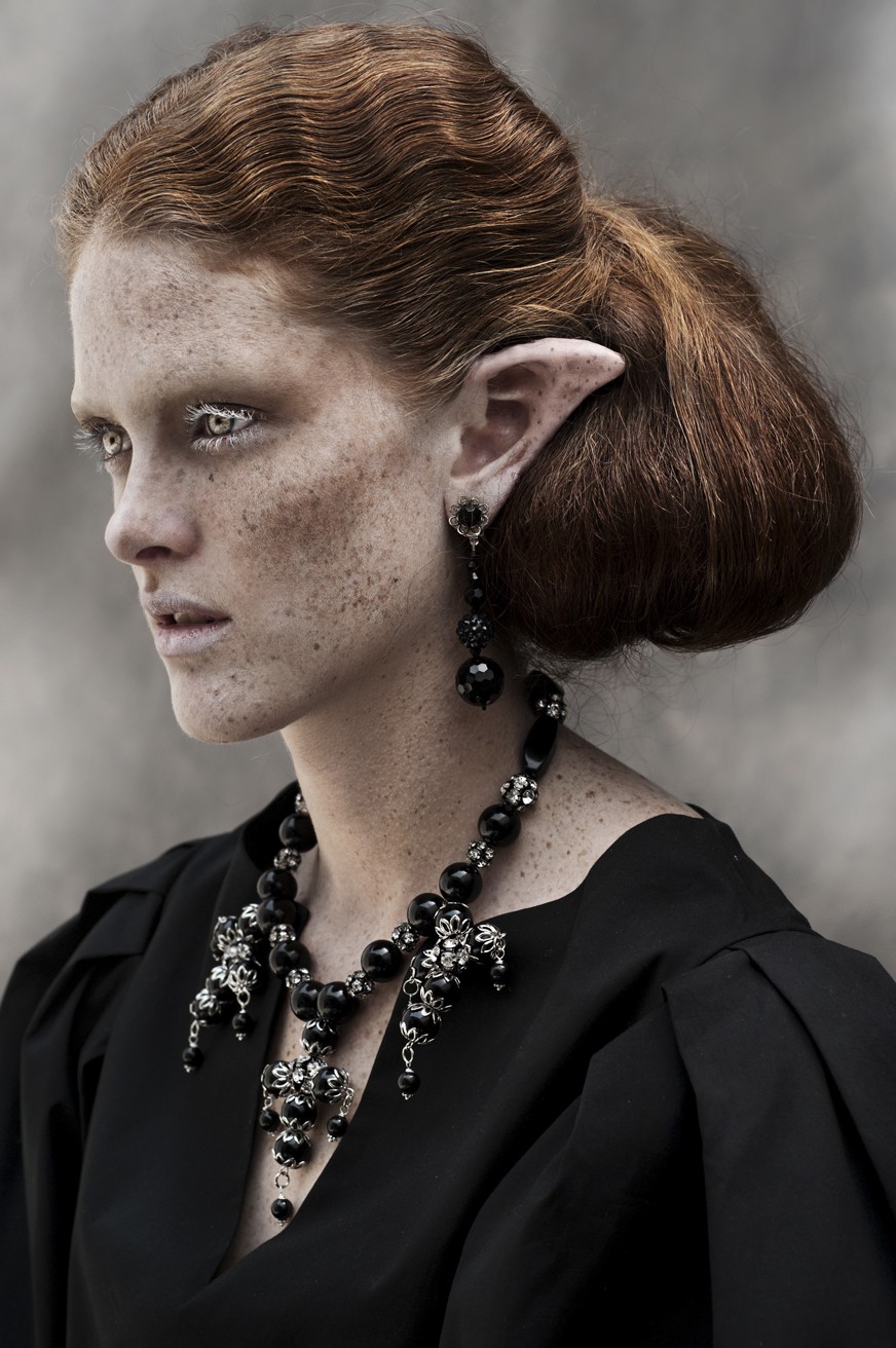 Léa Bon, Lady of Naggaroth #2 Portrait Léa Bon, Lady of Naggaroth #2 Portrait