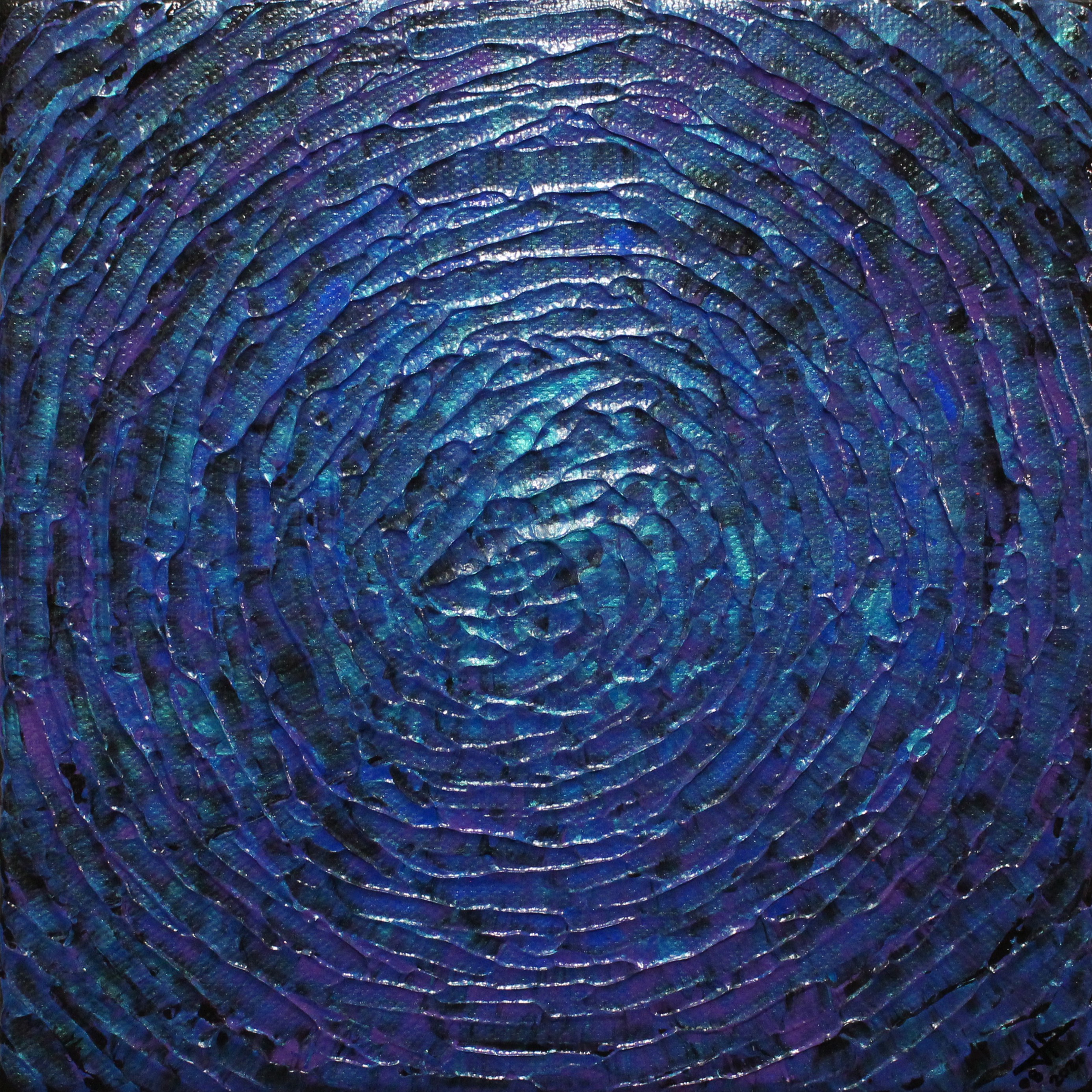 Jonathan Pradillon, Petit éclat bleu iridescent violet Jonathan Pradillon, Petit éclat bleu iridescent violet