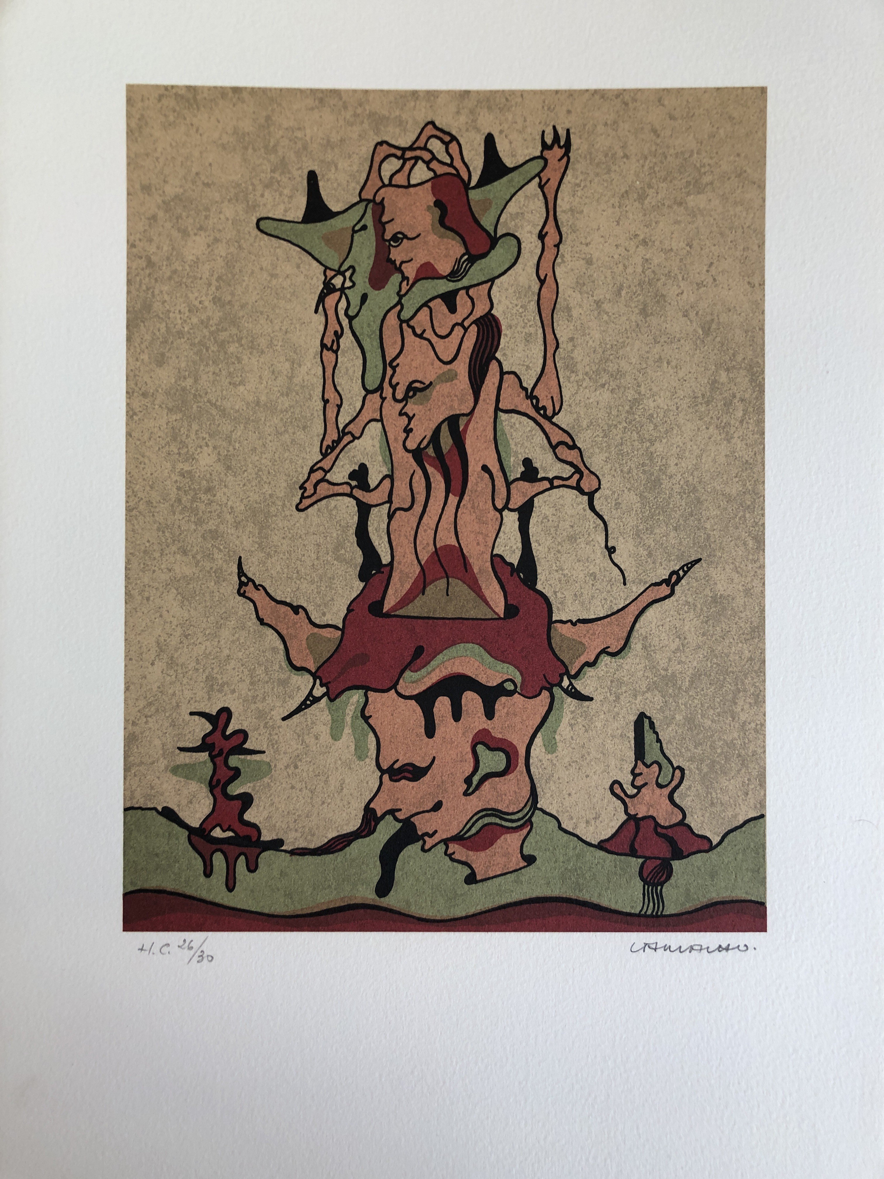 Jorge Camacho, Composition Jorge Camacho, Composition