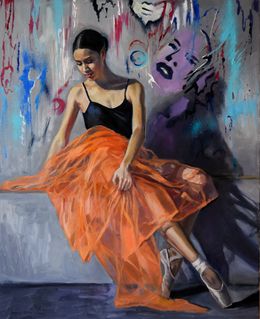 The street ballet dancer, Serghei Ghetiu