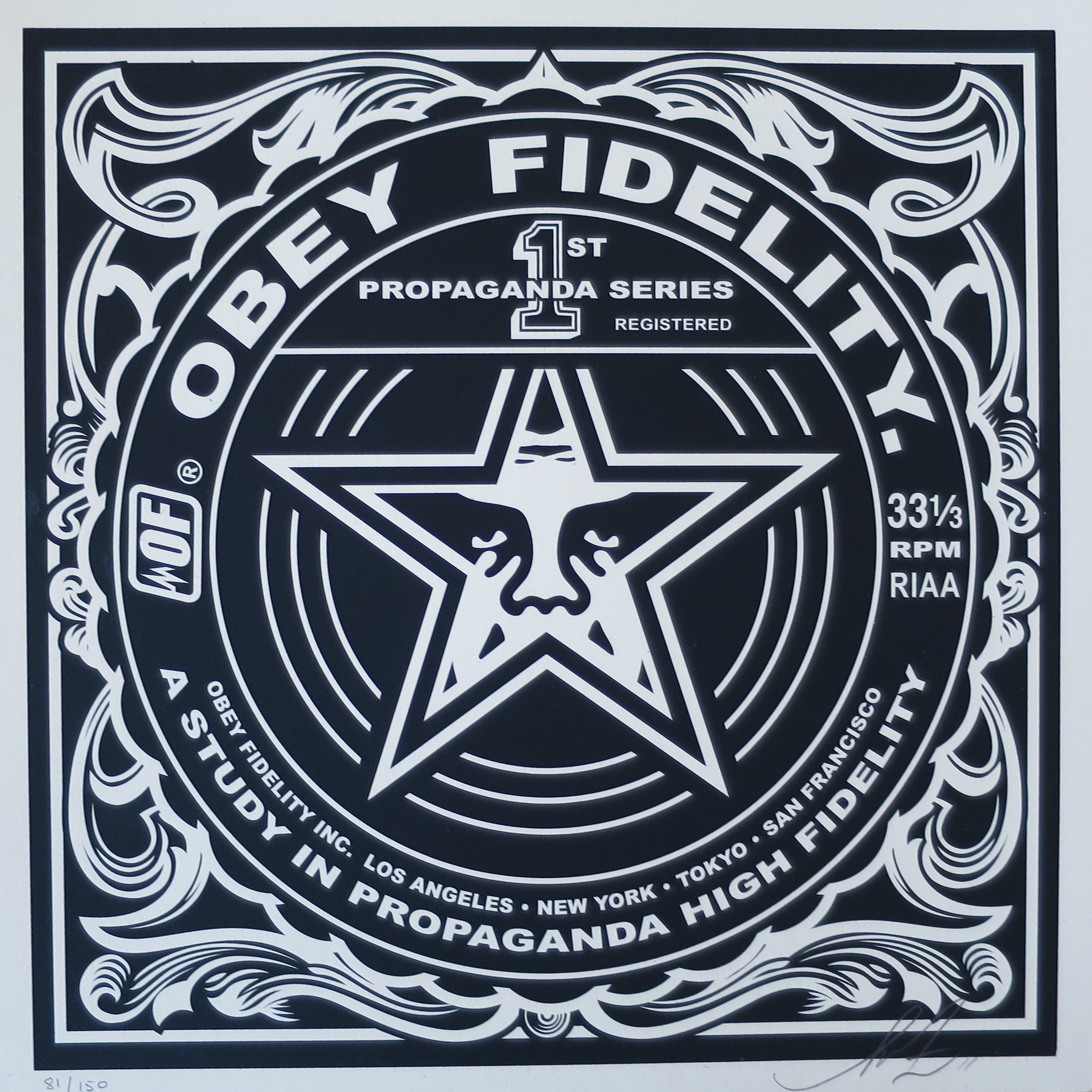 Shepard Fairey (Obey), Obey Fidelity Shepard Fairey (Obey), Obey Fidelity