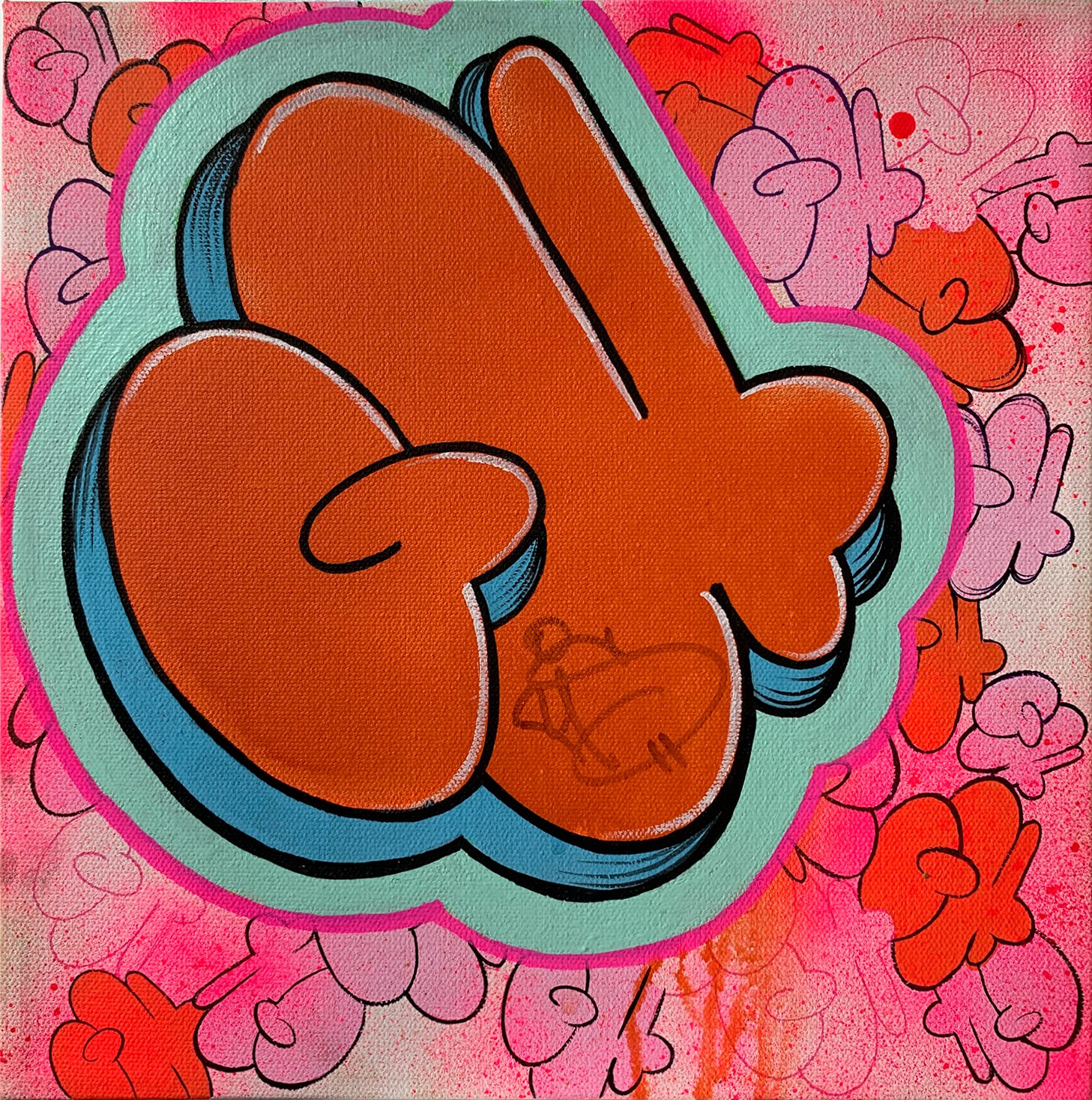 Ghost (aka Cousin Frank), Throwie Ghost (aka Cousin Frank), Throwie