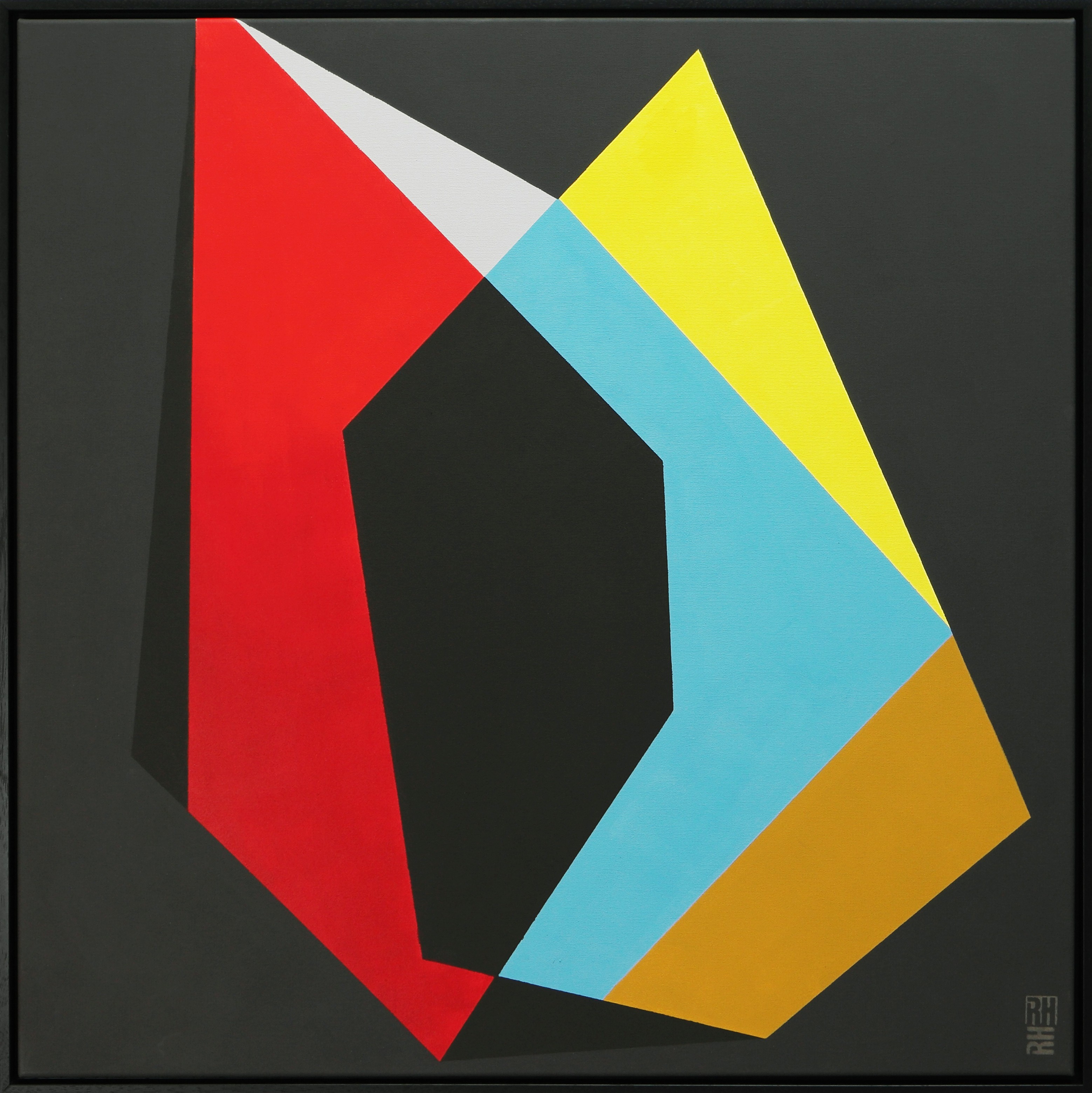 Ronald Hunter, Black Diamond - Incl Frame Ronald Hunter, Black Diamond - Incl Frame