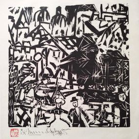 Print, Mariage, Shiko Munakata
