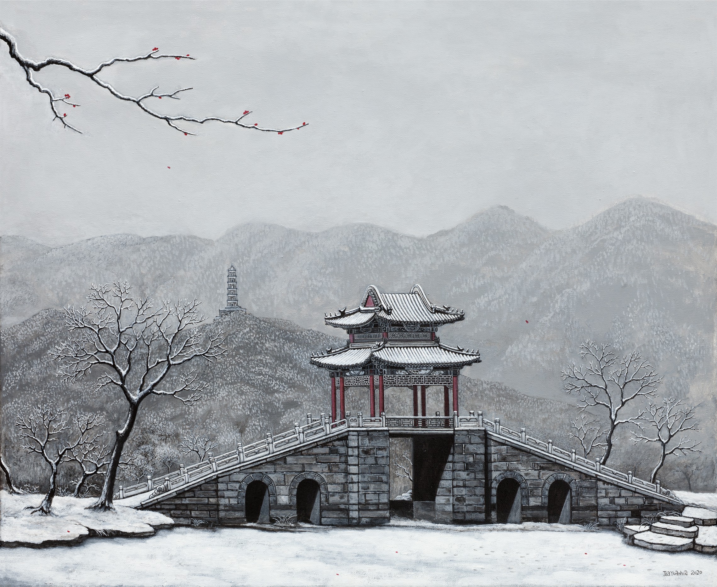 Jia Yuan Hua, Bright Snow on the West Mountain Jia Yuan Hua, Bright Snow on the West Mountain