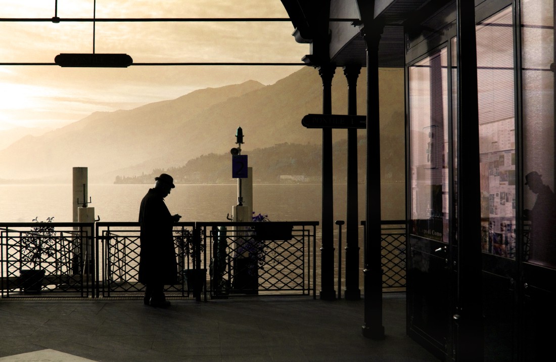 Marco Bulgarelli, Before sunset, Bellagio Marco Bulgarelli, Before sunset, Bellagio