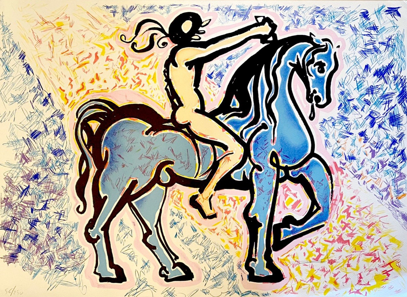 Salvador Dali, Victoire de l'homme primitif Salvador Dali, Victoire de l'homme primitif