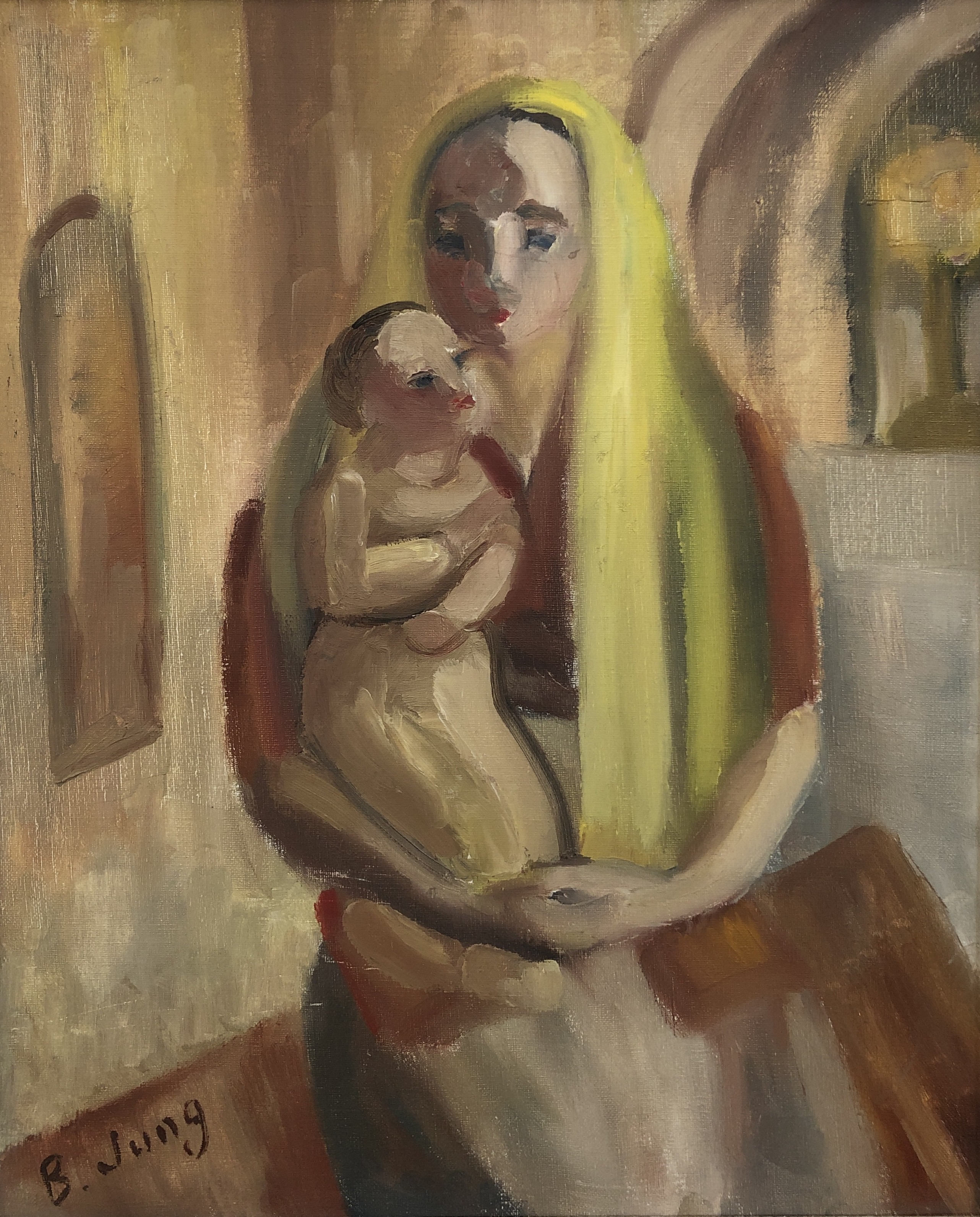 B. Jung, La mère et l'enfant B. Jung, La mère et l'enfant