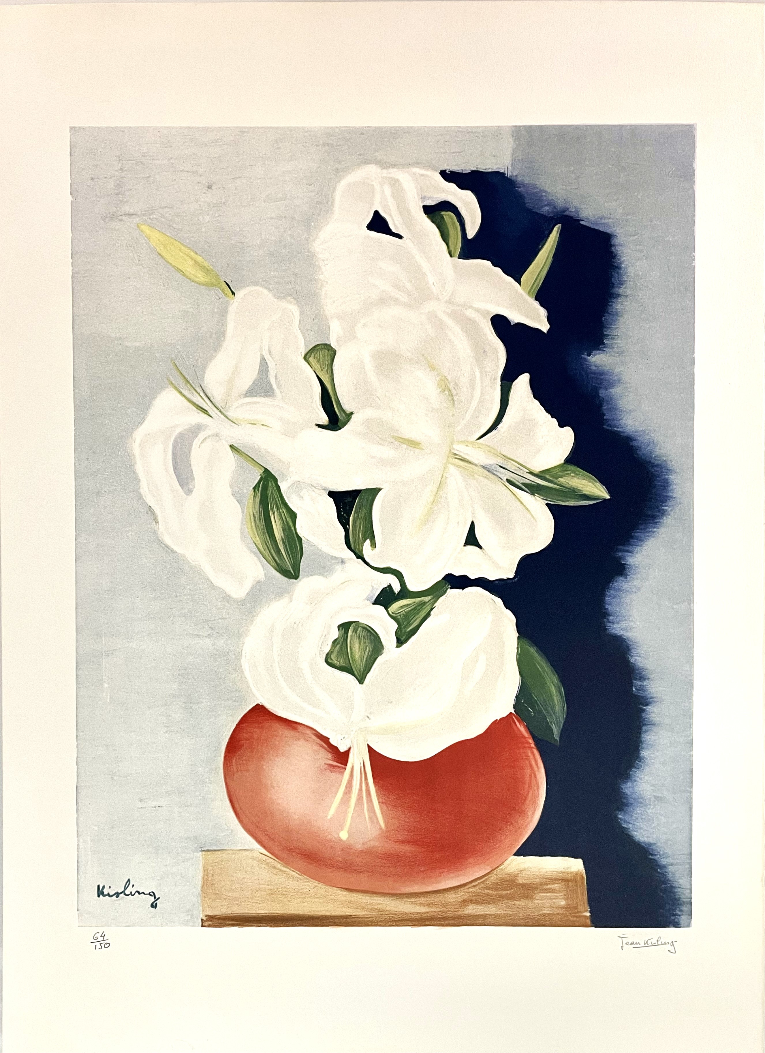 Moïse Kisling, Bouquet de Fleurs Moïse Kisling, Bouquet de Fleurs