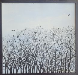 Peinture, Crows, Oleksiy Hryhorets'