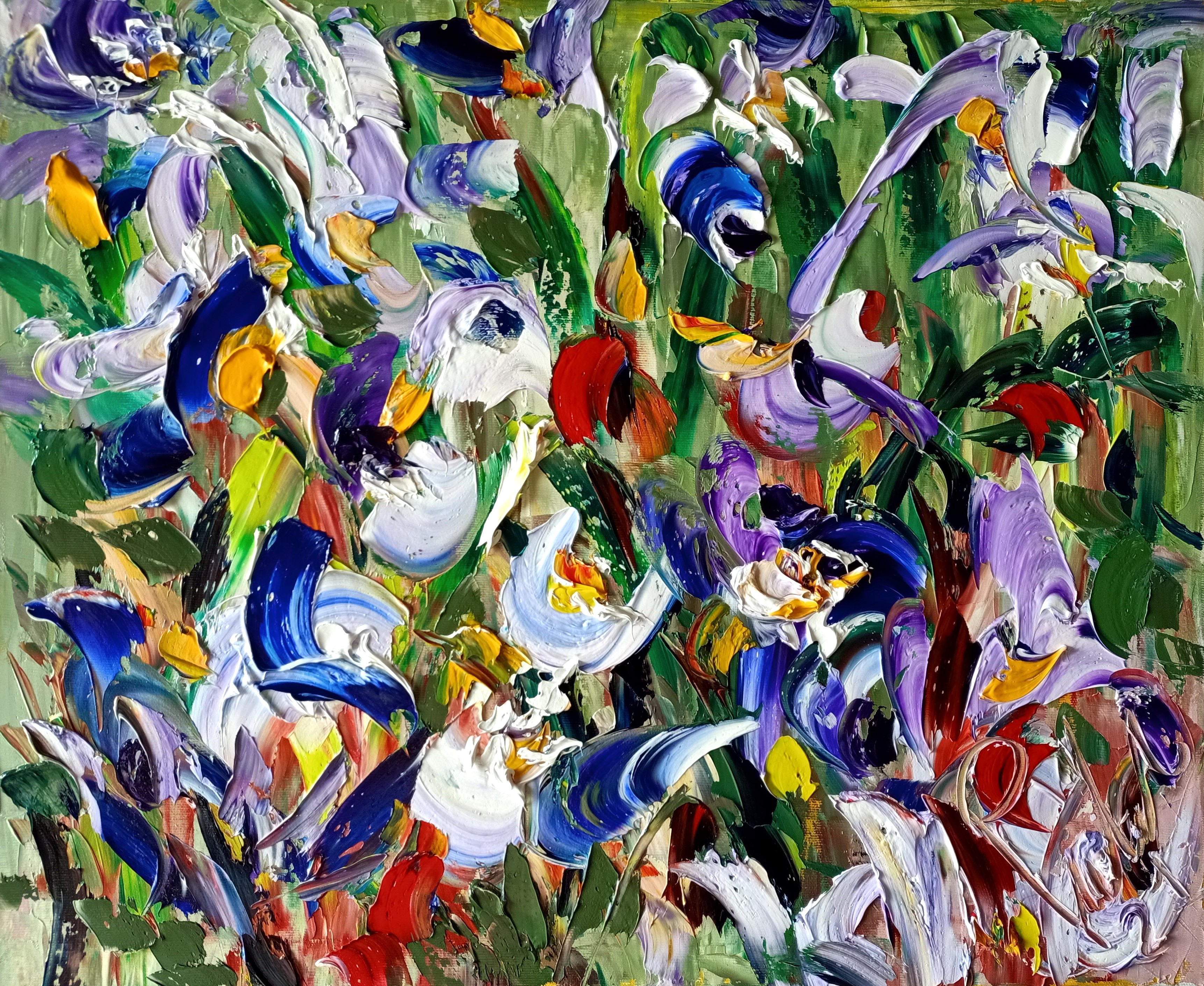 Antonino Puliafico, Iris con erba Antonino Puliafico, Iris con erba