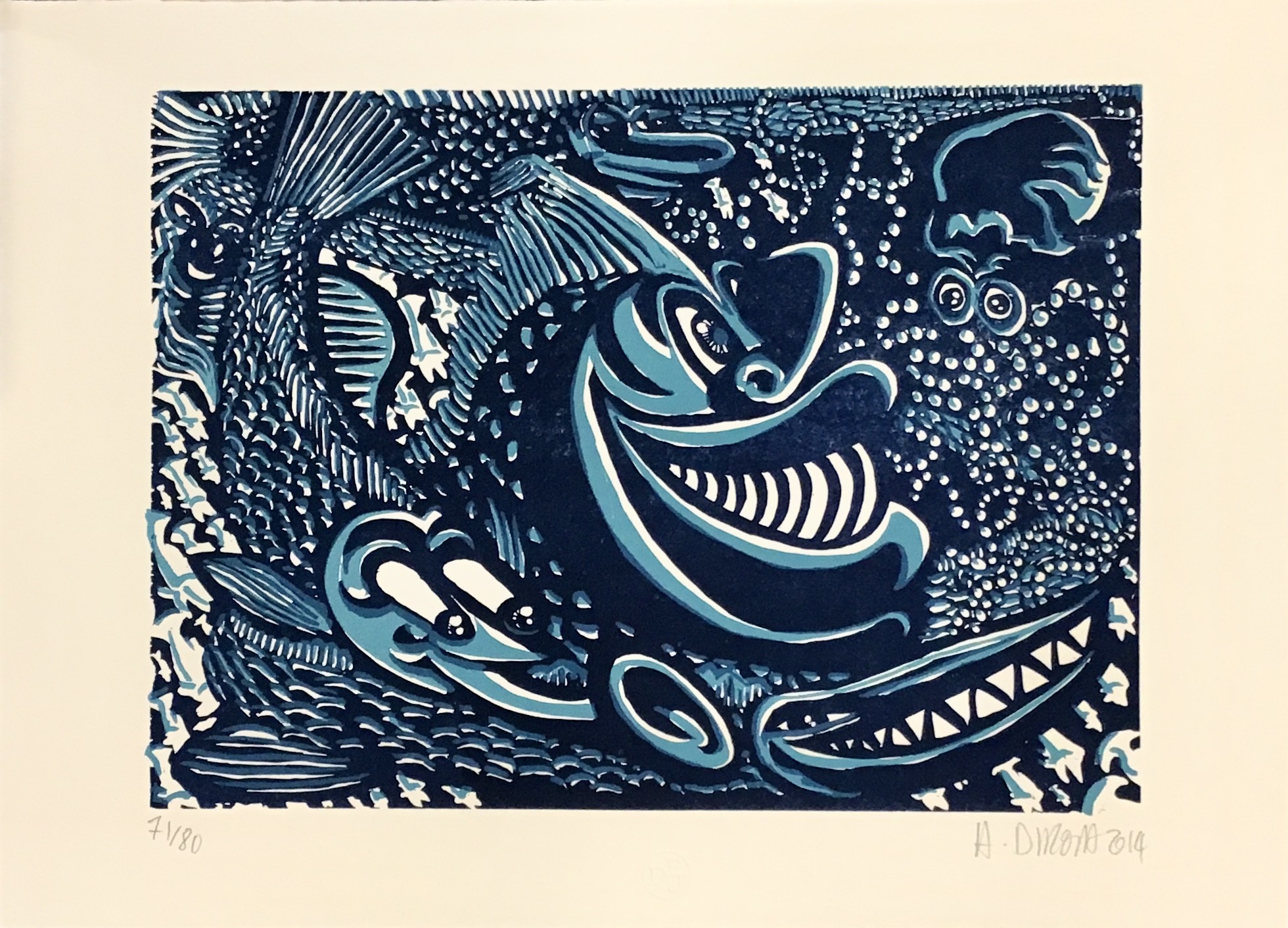 Hervé Di Rosa, Poisson Sétois Hervé Di Rosa, Poisson Sétois