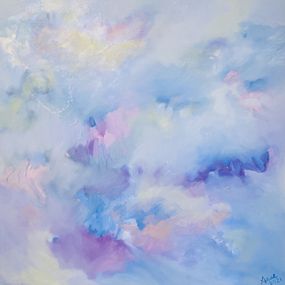 Painting, When we floated in a dream II, Anne Cleary