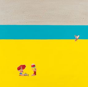 Pintura, Postal de platja, Jordi Sàbat