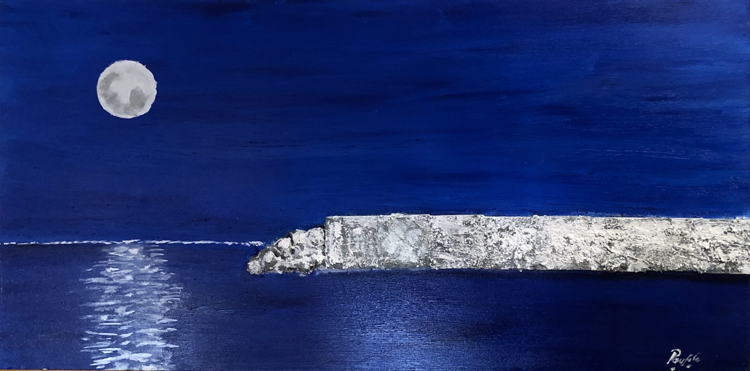 Josep Miquel Paufila, Sea and moon Josep Miquel Paufila, Sea and moon
