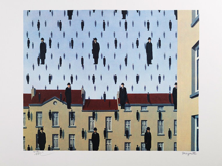 René Magritte, Golconde René Magritte, Golconde