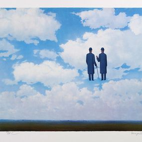 Print, La Reconnaissance infinie, René Magritte