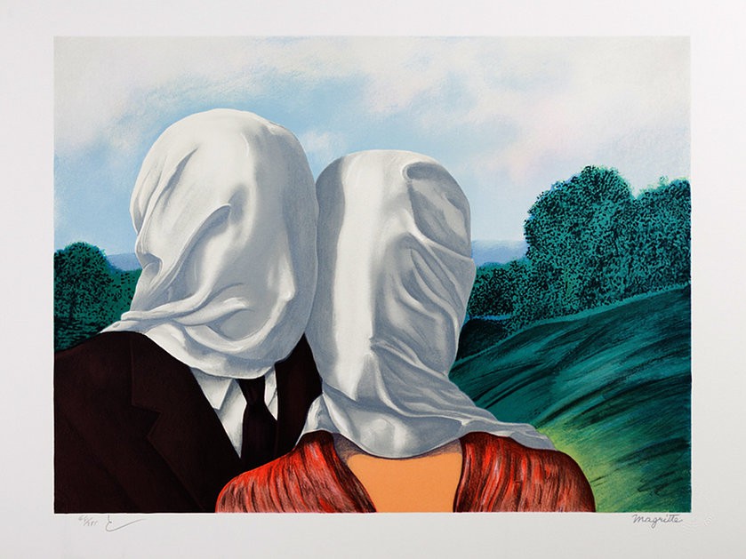 René Magritte, Les Amants René Magritte, Les Amants