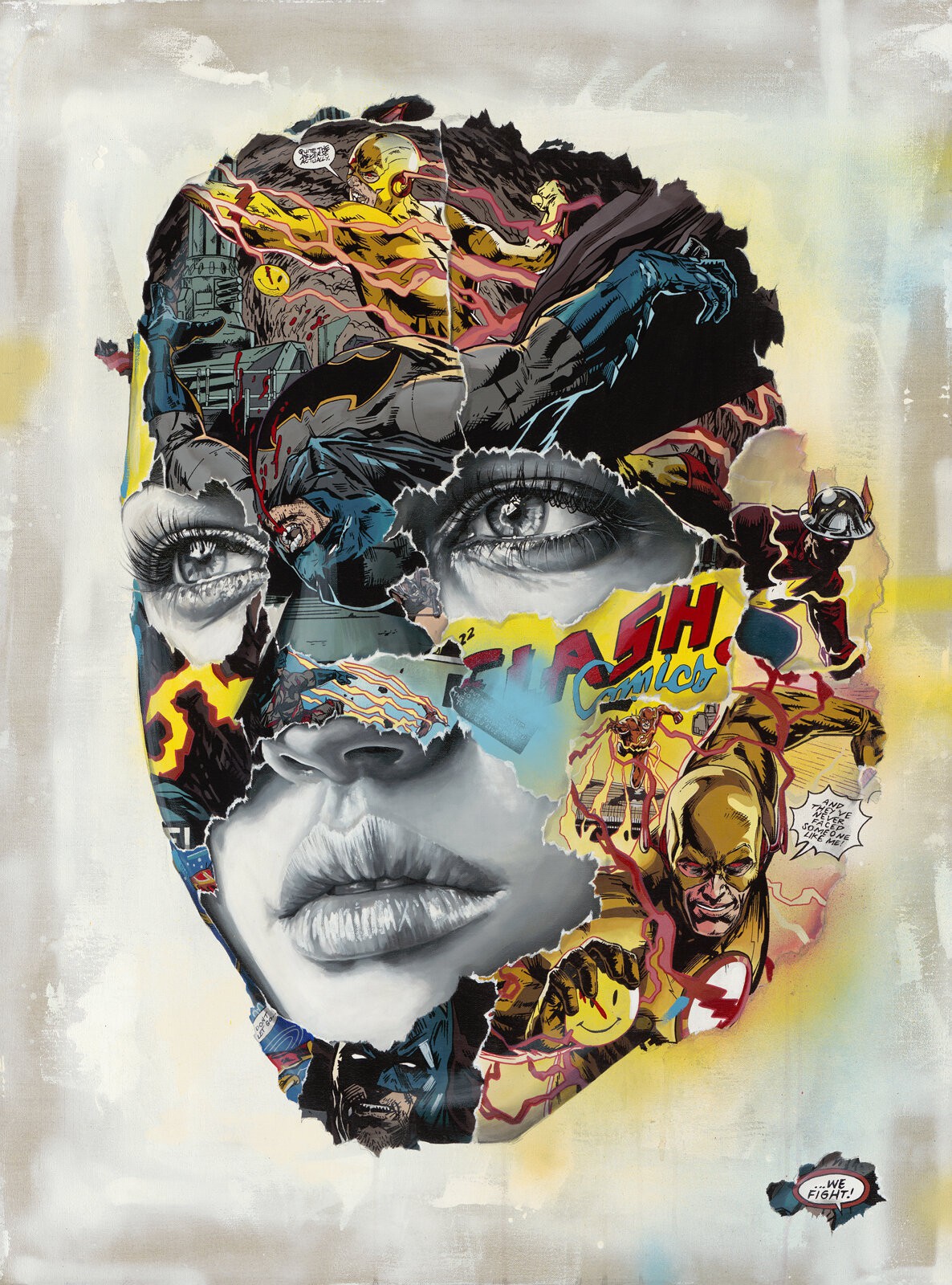 Sandra Chevrier, La cage dans un combat électrique Sandra Chevrier, La cage dans un combat électrique