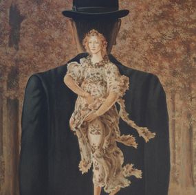 Print, Le bouquet tout fait, René Magritte