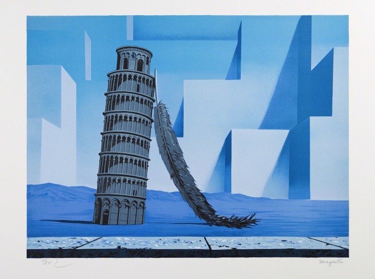 René Magritte, La nuit de Pise René Magritte, La nuit de Pise