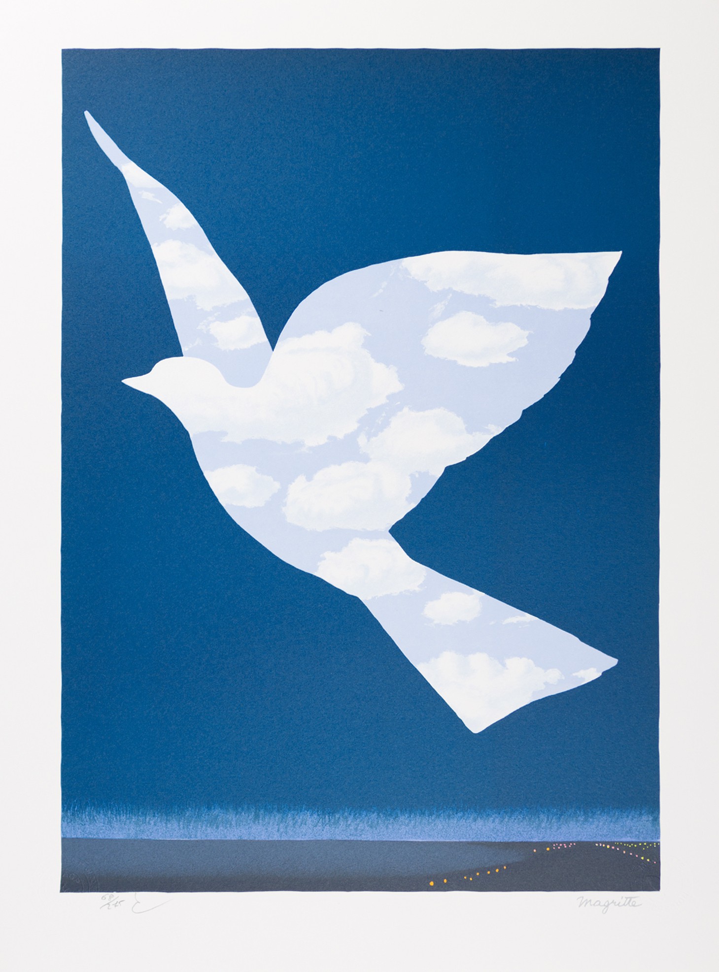 René Magritte, L'oiseau de ciel René Magritte, L'oiseau de ciel