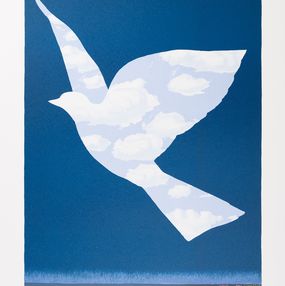 Drucke, L'oiseau de ciel, René Magritte