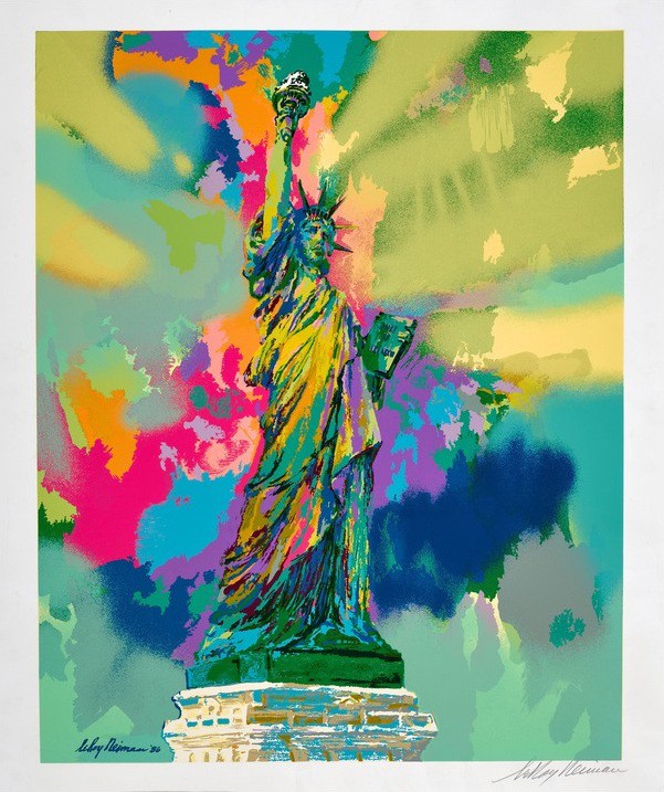 LeRoy Neiman, Lady Liberty LeRoy Neiman, Lady Liberty