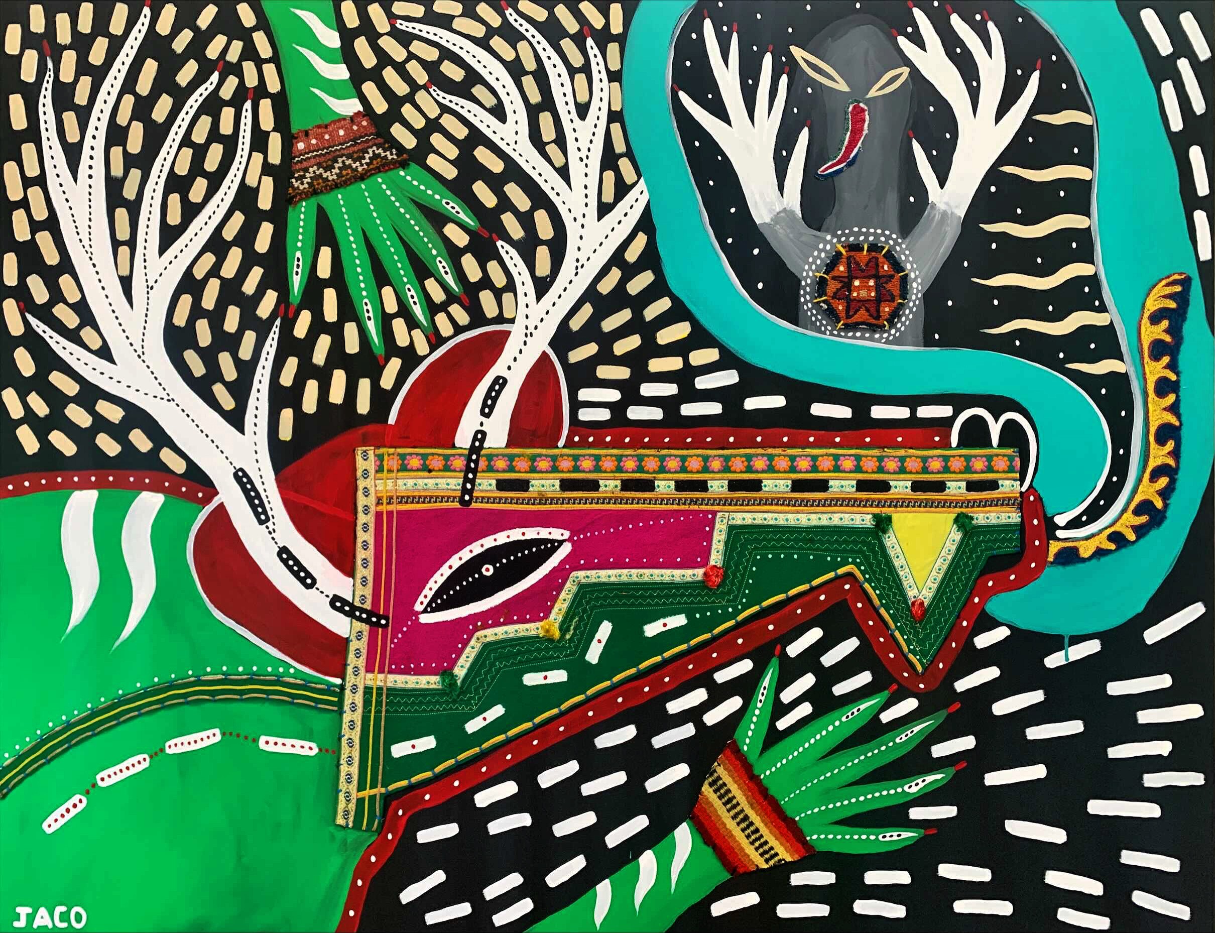 Philippe Jacq, Le cerf qui parle aux hommes Philippe Jacq, Le cerf qui parle aux hommes