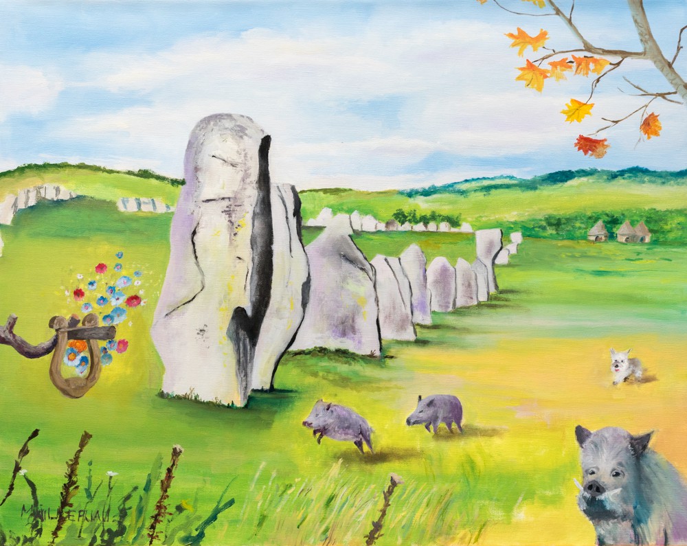 Philippe Maillebuau, Gaulle : la danse des menhirs - série Bande dessinée Philippe Maillebuau, Gaulle : la danse des menhirs - série Bande dessinée