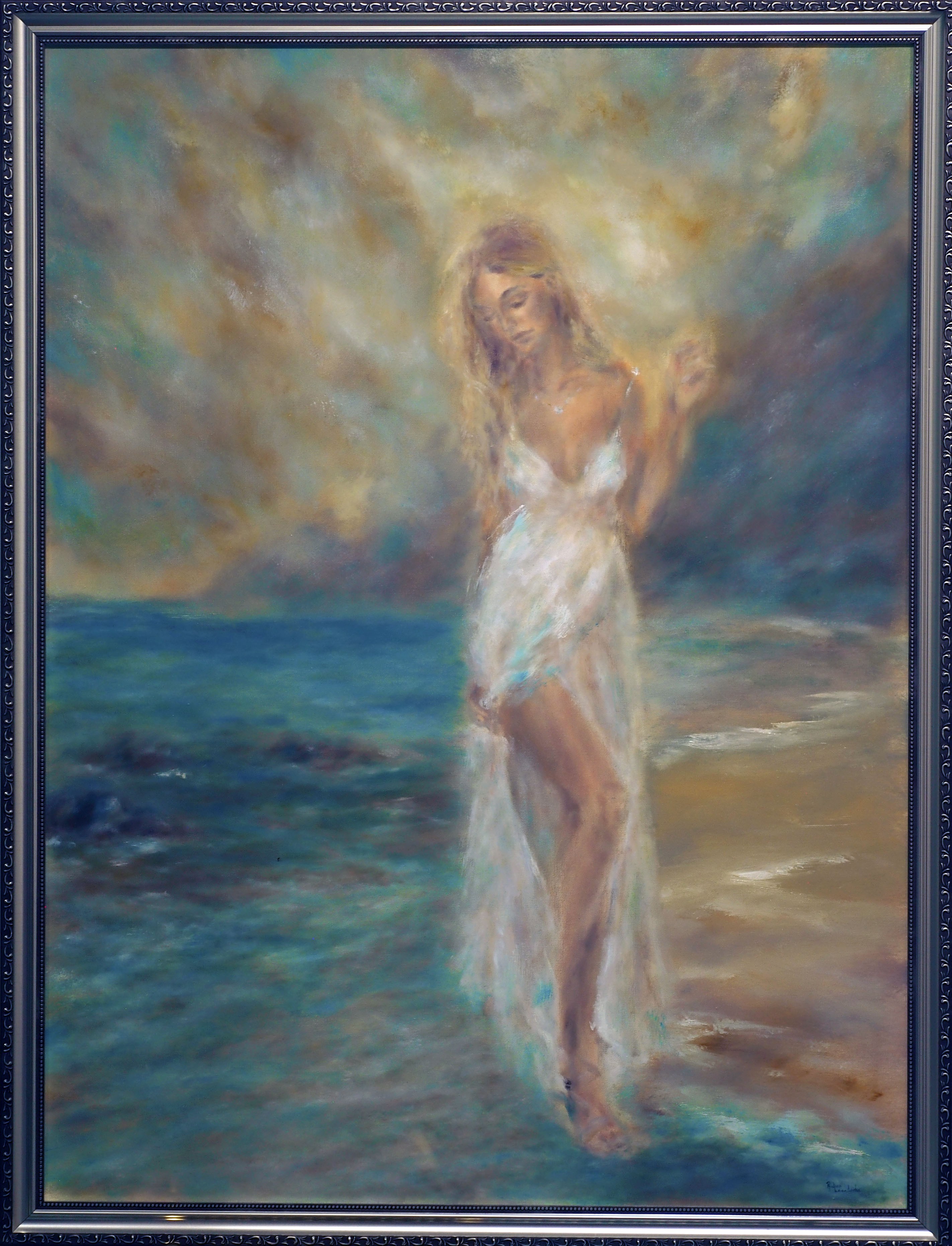 Ruslana Levandovska, The Ocean Shore in Italy Ruslana Levandovska, The Ocean Shore in Italy